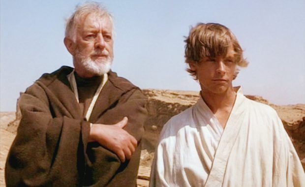 Obi-Wan Kenobi (Mentor) and Luke Skywalker (Mentee)